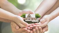 Home loan, car insurance, family assurance protection, and private property legacy planning concept