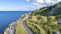 Causeway Costal Route in Northern Ireland, UK