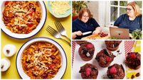How to make Pinch of Nom's budget-friendly one-pot chilli mac ‘n’ cheese 