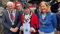 Plaque honouring Michael Collins unveiled in London
