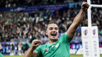 James Lowe celebrates winning 23/9/2023
