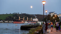 Watch: The cargo ship Matthew berths at Marino Point