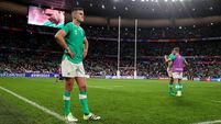 Jonathan Sexton dejected after the game 14/10/2023
