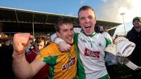 Joe Canney and Thomas Healy celebrate after the game 23/11/2014
