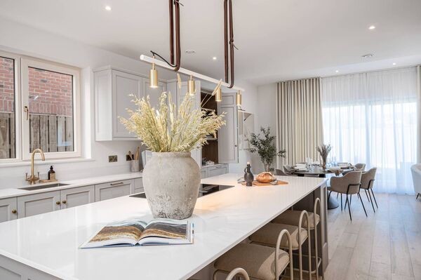 Kitchen at Ecklinville showhome by Paul Barrett for North Design/DOB Kitchen at Ecklinville showhome by Paul Barrett for North Design/DOB