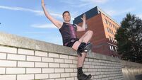Gaylgeoirí: Walking a mile in my high heels - for Movember