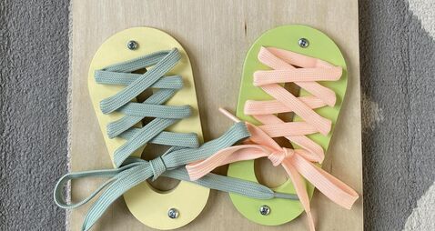 Tots to Teens: No need to get in a knot when you're learning to tie your shoelaces
