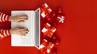 Online shopping of New Year gifts