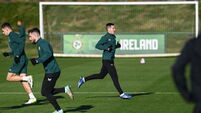 Republic of Ireland Training Session and Press Conference