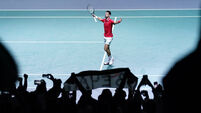 Serbia v Great Britain - Davis Cup 2023 - Quarter Finals - Palacio de Deportes Jose Maria Martin Carpena