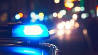 Police car on the street