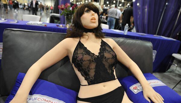 The "True Companion" sex robot, Roxxxy, was billed as a world first, a life-size robotic girlfriend complete with artificial intelligence and flesh-like synthetic skin. Picture:Getty Images The "True Companion" sex robot, Roxxxy, was billed as a world first, a life-size robotic girlfriend complete with artificial intelligence and flesh-like synthetic skin. Picture:Getty Images