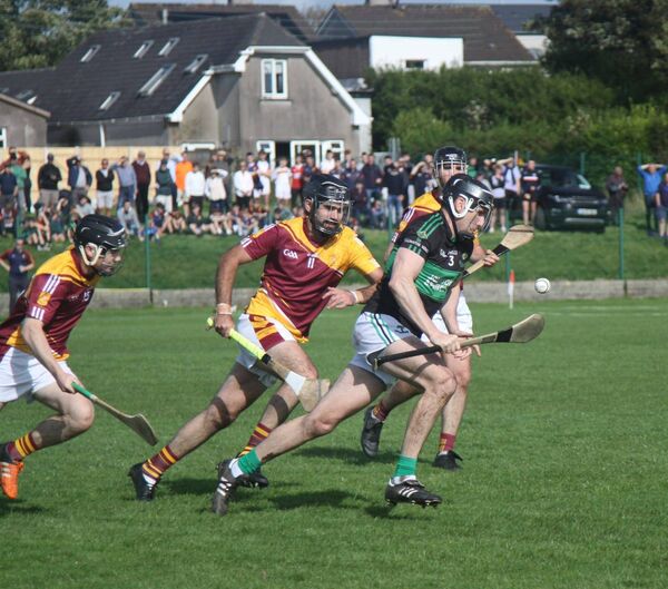Nemo full-back Peter Morgan in action against Whitechurch. Pic: Nemo Rangers Nemo full-back Peter Morgan in action against Whitechurch. Pic: Nemo Rangers