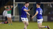 Ultan Doherty celebrates their win with Eunan Doherty 12/11/2023