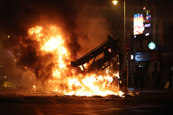 The rioting in Dublin was beamed around the world as if Ireland had taken its place among nations where such upheaval is no longer alien. Picture: Sam Boal/Rollingnews.ie The rioting in Dublin was beamed around the world as if Ireland had taken its place among nations where such upheaval is no longer alien. Picture: Sam Boal/Rollingnews.ie
