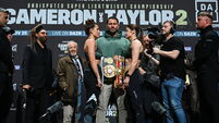 Katie Taylor v Chantelle Cameron - Weigh-Ins