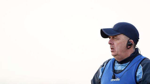 <p>Castlehaven Manager James McCarthy at Fraher Field. Picture: INPHO/Ben Brady</p>