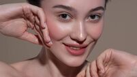 Beautiful natural woman close-up