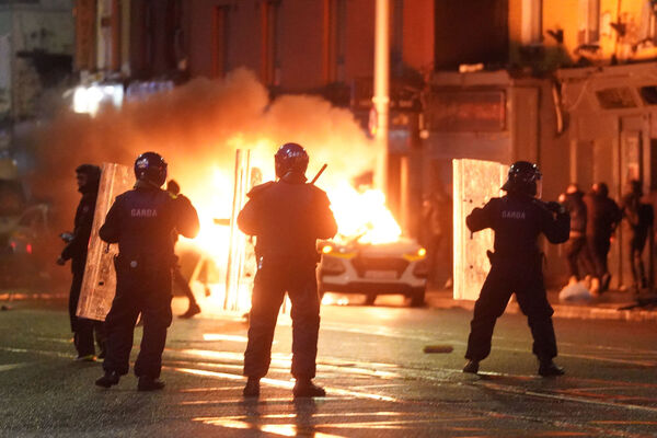 Gardaí in Dublin city centre. Picture: PA Gardaí in Dublin city centre. Picture: PA