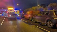 Major delays on Dublin's M50 after seven-vehicle collision near Red Cow