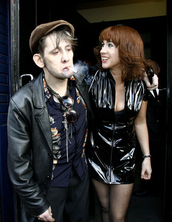 Shane MacGowan with his wife Victoria Mary Clarke. Picture: Mark Stedman/RollingNews.ie Shane MacGowan with his wife Victoria Mary Clarke. Picture: Mark Stedman/RollingNews.ie