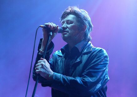 Shane McGowan in performance with The Pogues at The Point Theatre, Dublin in 2006. Picture: Collins Shane McGowan in performance with The Pogues at The Point Theatre, Dublin in 2006. Picture: Collins
