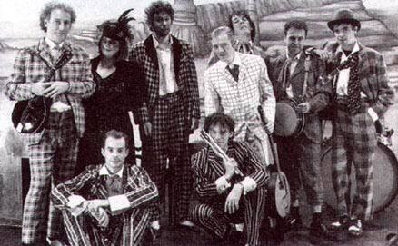 Shane MacGowan and The Pogues with Kirsty MacColl. Shane MacGowan and The Pogues with Kirsty MacColl.