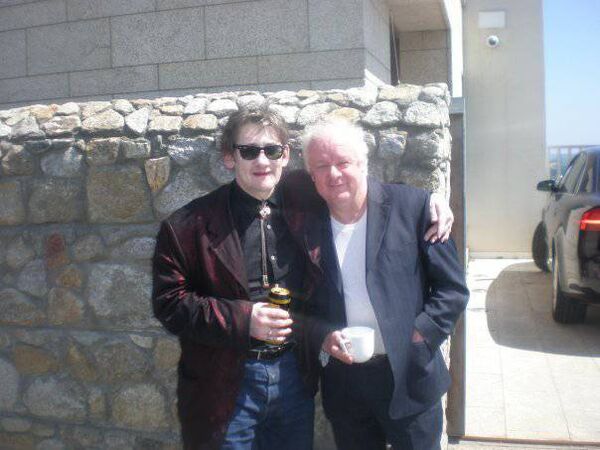 On the way to Sandycove, we saw film-maker Jim Sheridan outside his then home. Photo: Alison O'Reilly On the way to Sandycove, we saw film-maker Jim Sheridan outside his then home. Photo: Alison O'Reilly