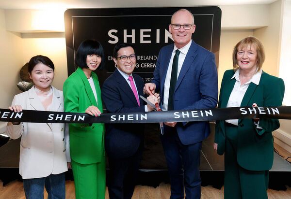 The opening of Shein's Dublin headquarters. The IDA said it 'received assurances' relating to the company's 'commitment to environmental sustainability'. The opening of Shein's Dublin headquarters. The IDA said it 'received assurances' relating to the company's 'commitment to environmental sustainability'.