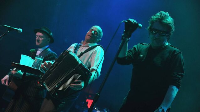 <p>NEW YORK, NY - MARCH 15: Shane MacGowan of The Pogues performs at Terminal 5 on March 15, 2011 in New York City. (Photo by Theo Wargo/Getty Images)</p>