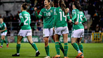Kyra Carusa celebrates her side’s first goal 1/12/2023