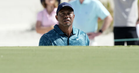 Tiger Woods says fatigue to blame for dropped shots in closing holes