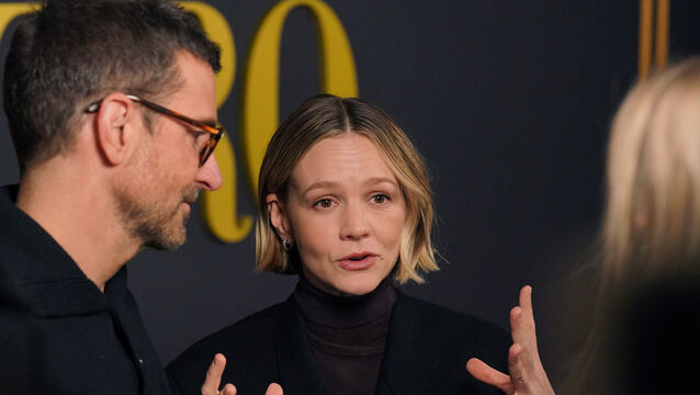 Bradley Cooper and Carey Mulligan arrive for a special screening of Maestro at Picturehouse Central in London (Jonathan Brady/PA)